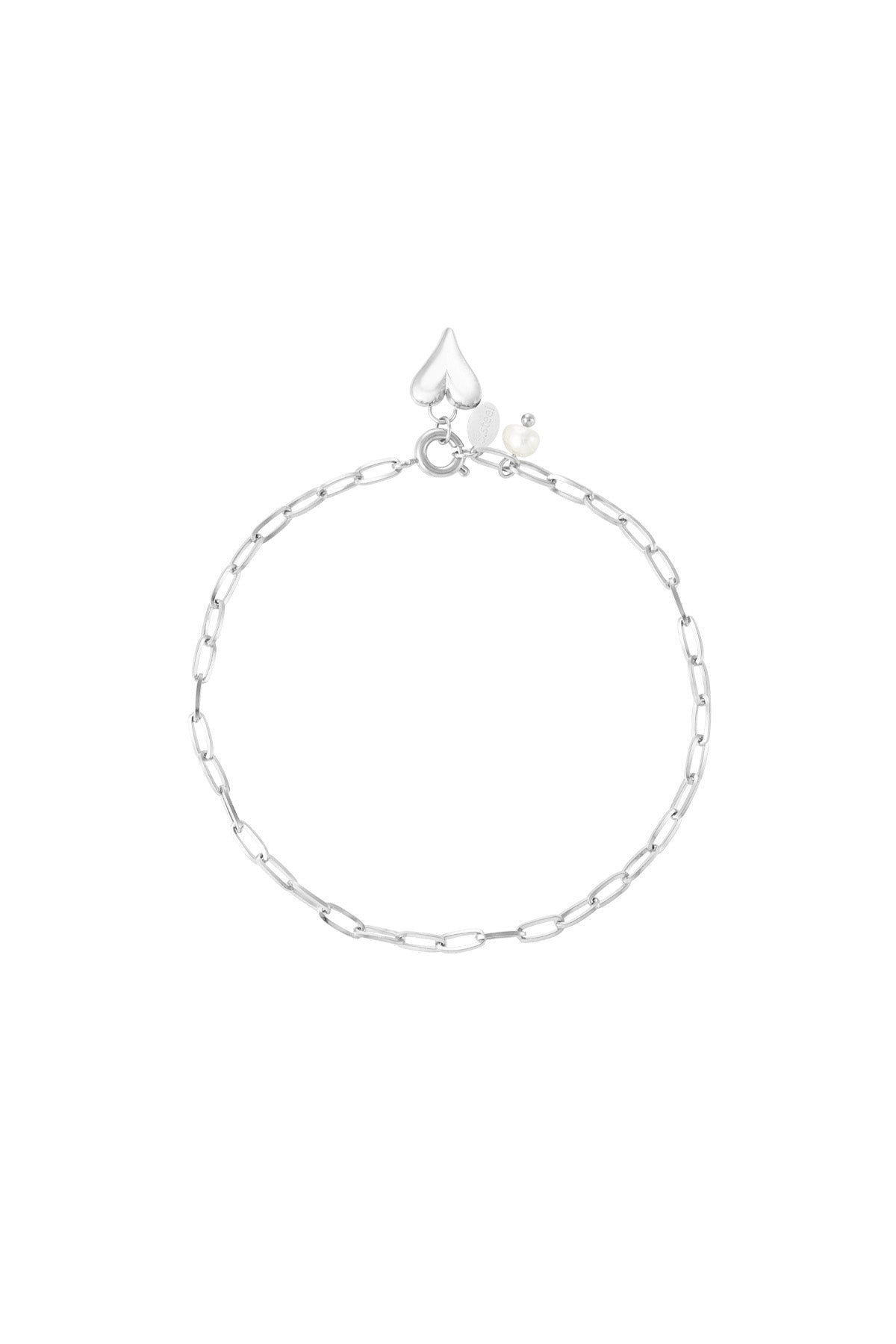 Bracelet à breloques pour femme en acier inoxydable – doré et argenté