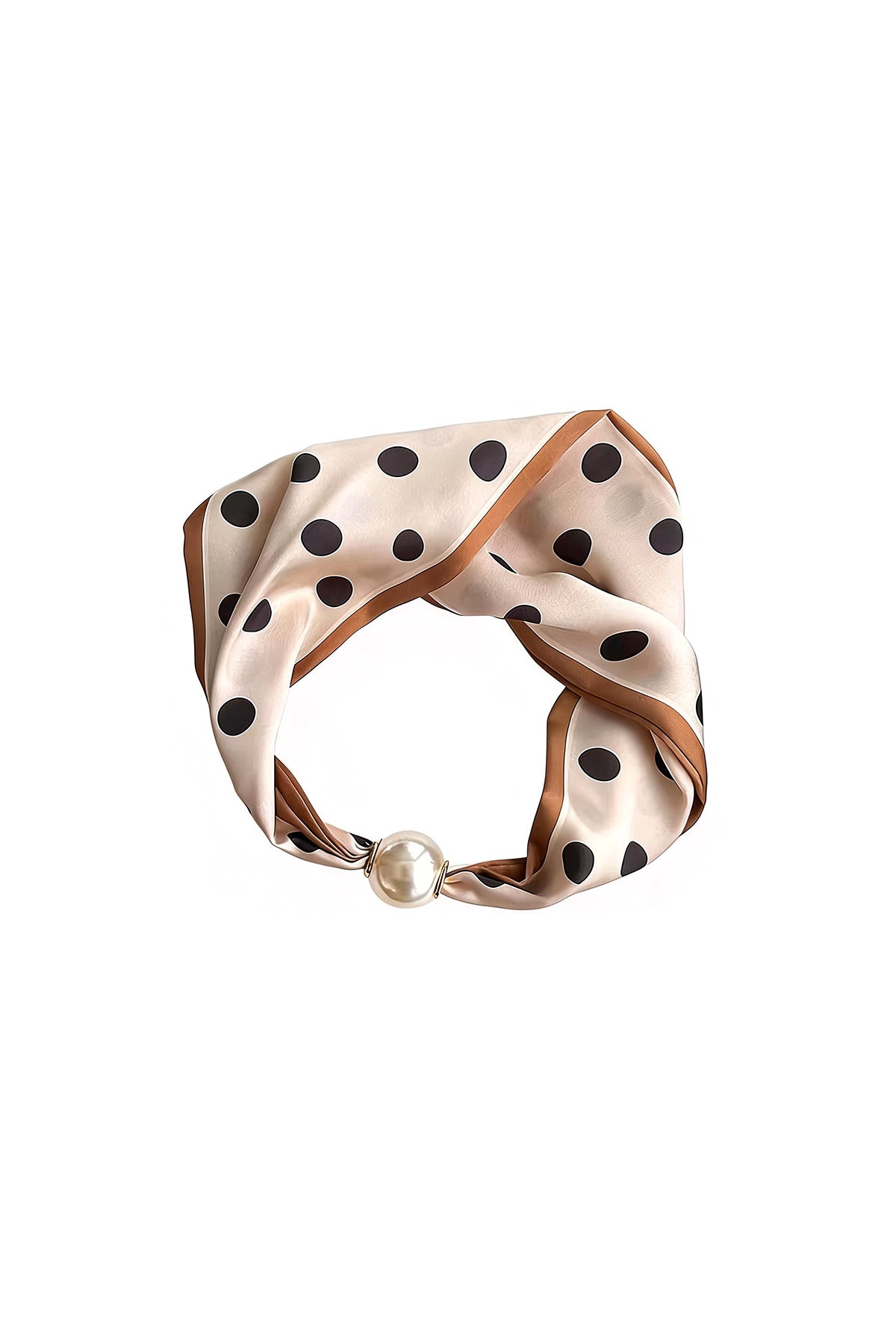 Zomersjaals met stippen, casual, polyester, dagelijkse accessoires