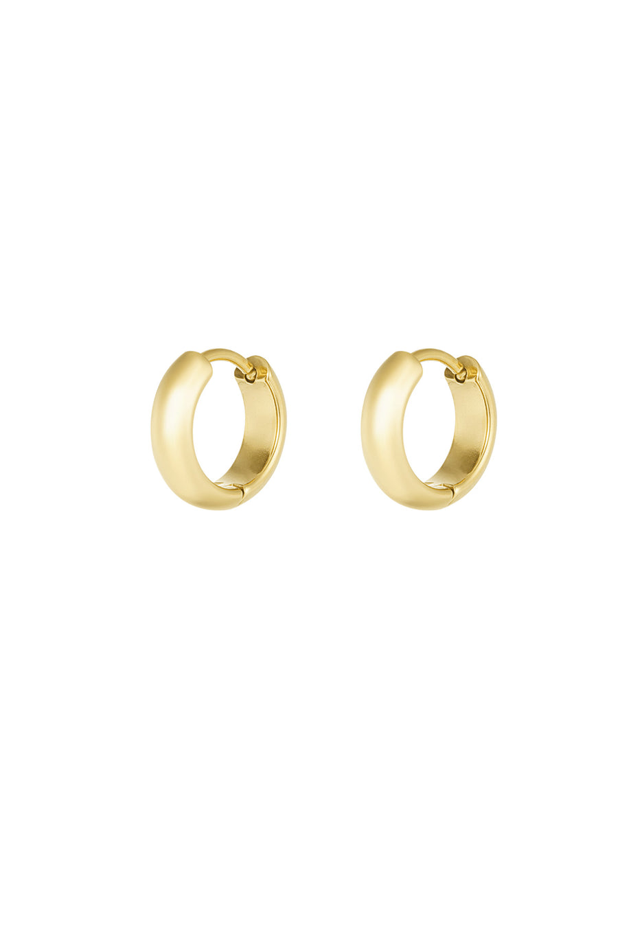 Boucles d'oreilles pour femmes en acier inoxydable – doré et argenté