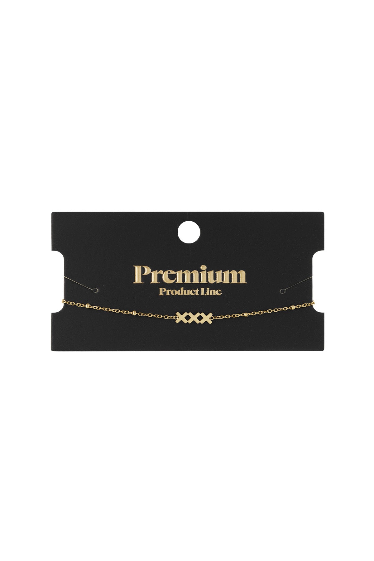 Bracelet à breloques pour femmes en acier inoxydable 304, forme géométrique – couleur or et argent – photo 3