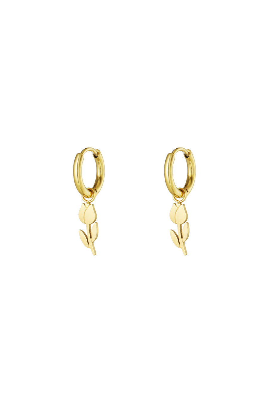Boucles d'oreilles pendantes pour femmes en acier inoxydable 304 – dorées et argentées
