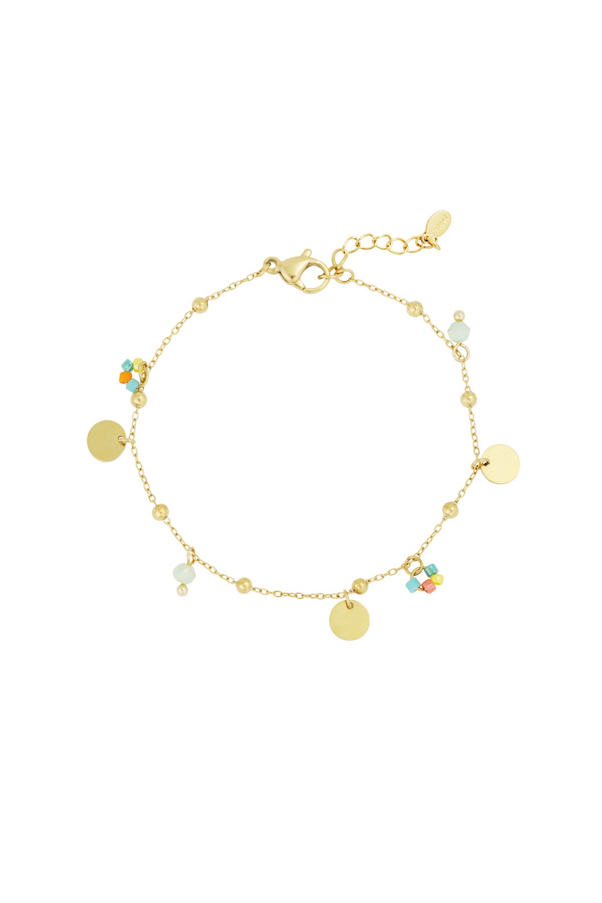 color pop coins armband