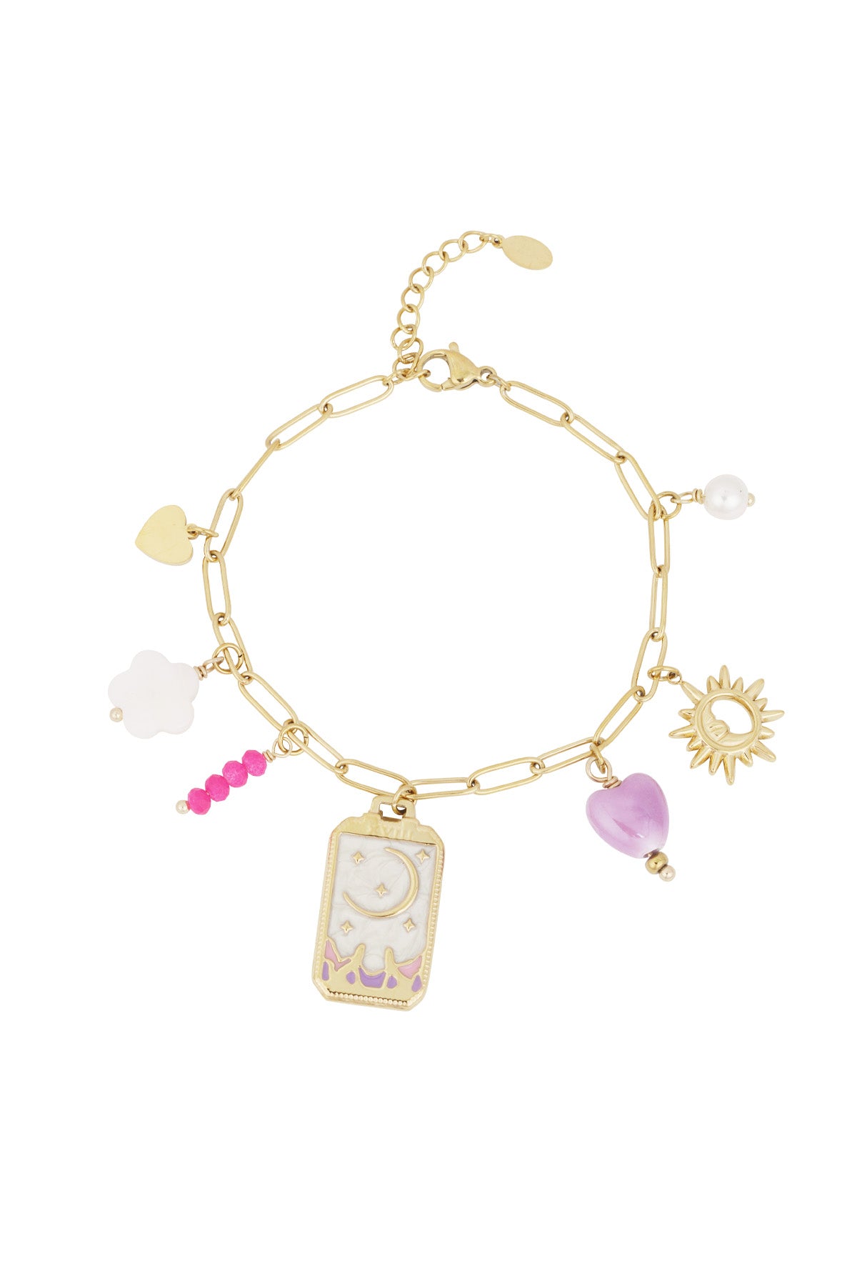 bedelarmband tiny moon