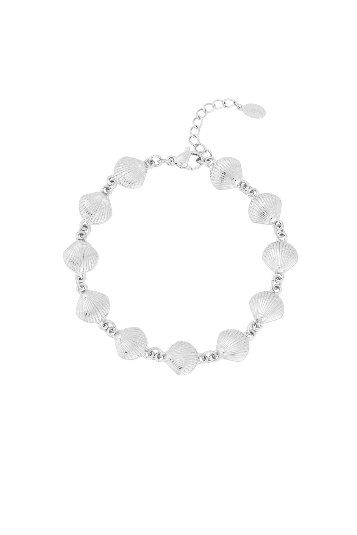 Bracelet à maillons pour femme en acier inoxydable – doré et argenté
