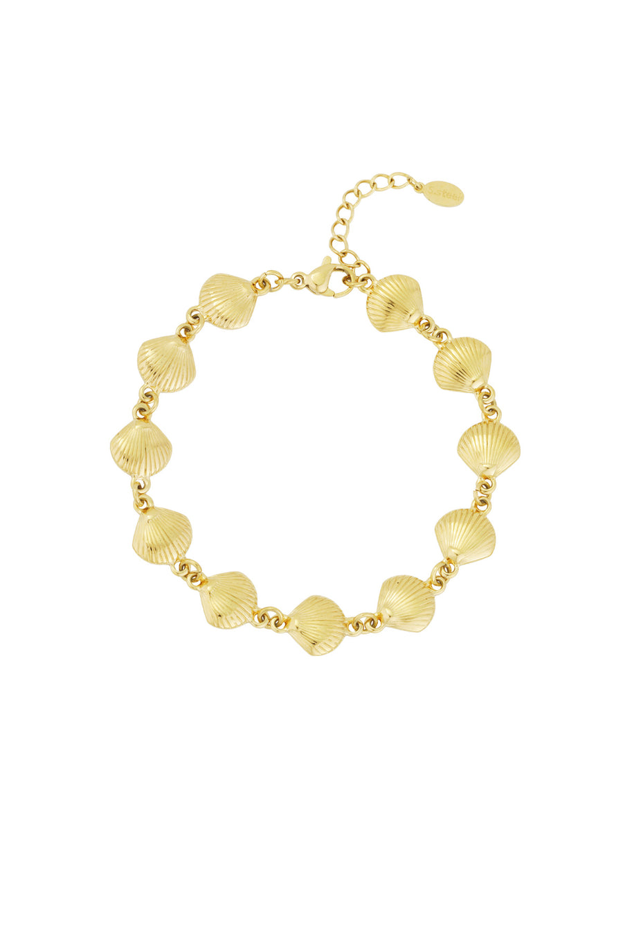Bracelet à maillons pour femme en acier inoxydable – doré et argenté