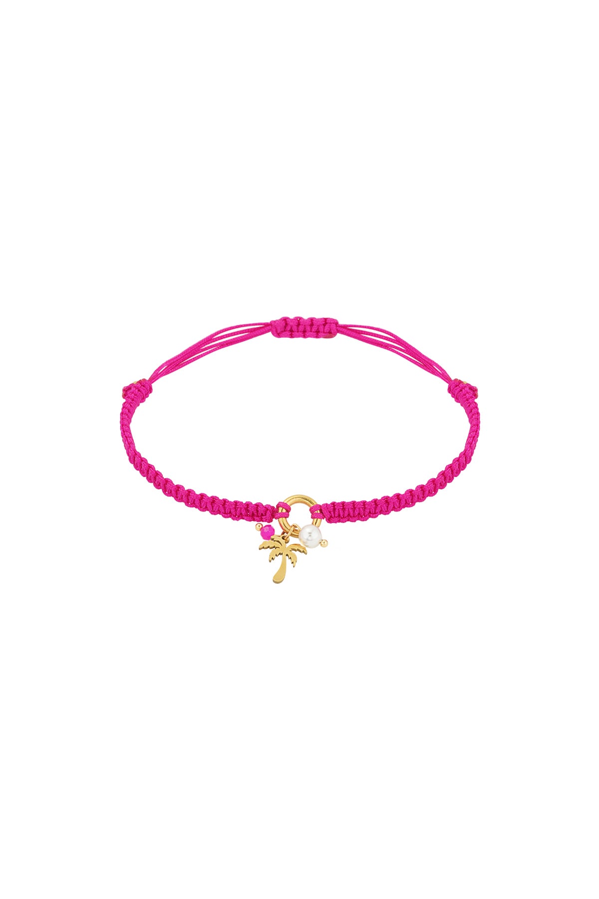 palm paradise armband - oranje en