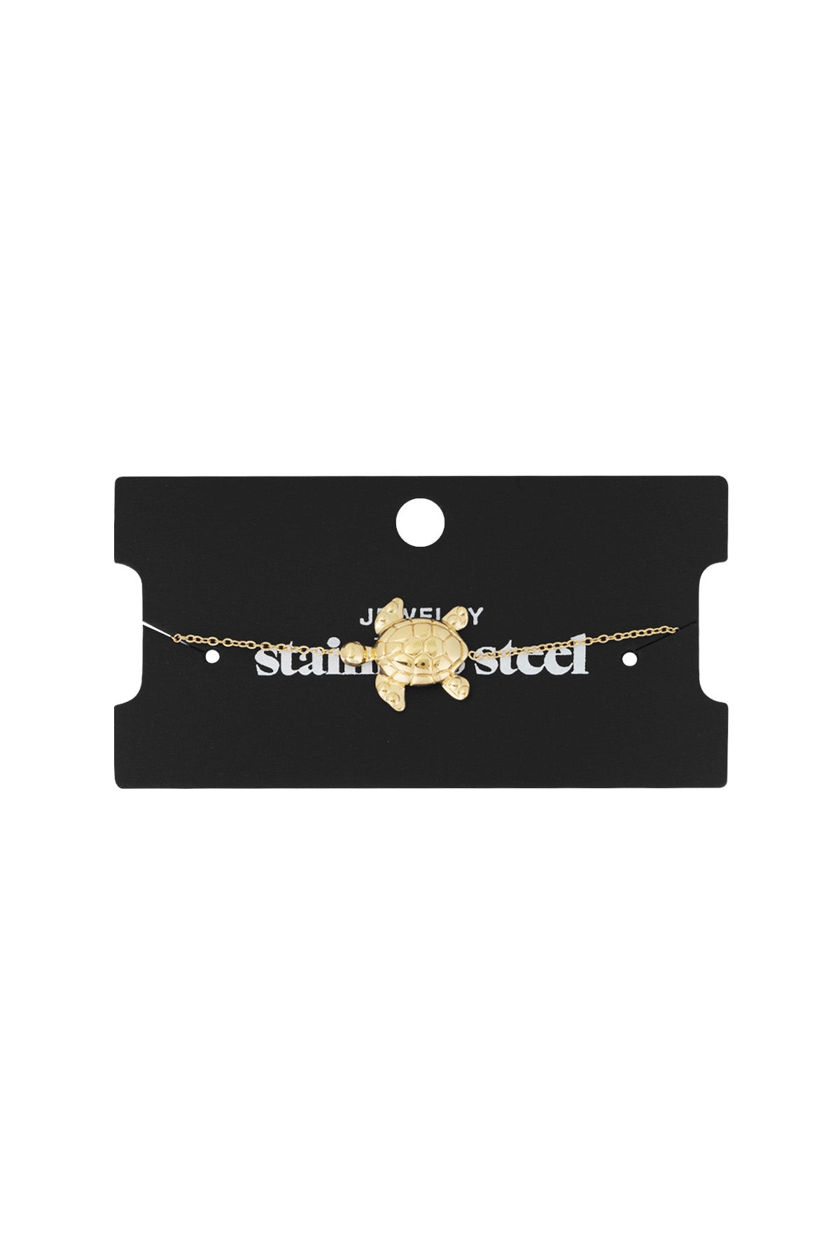 Bracelet à breloques pour femme en acier inoxydable – doré et argenté – photo 3