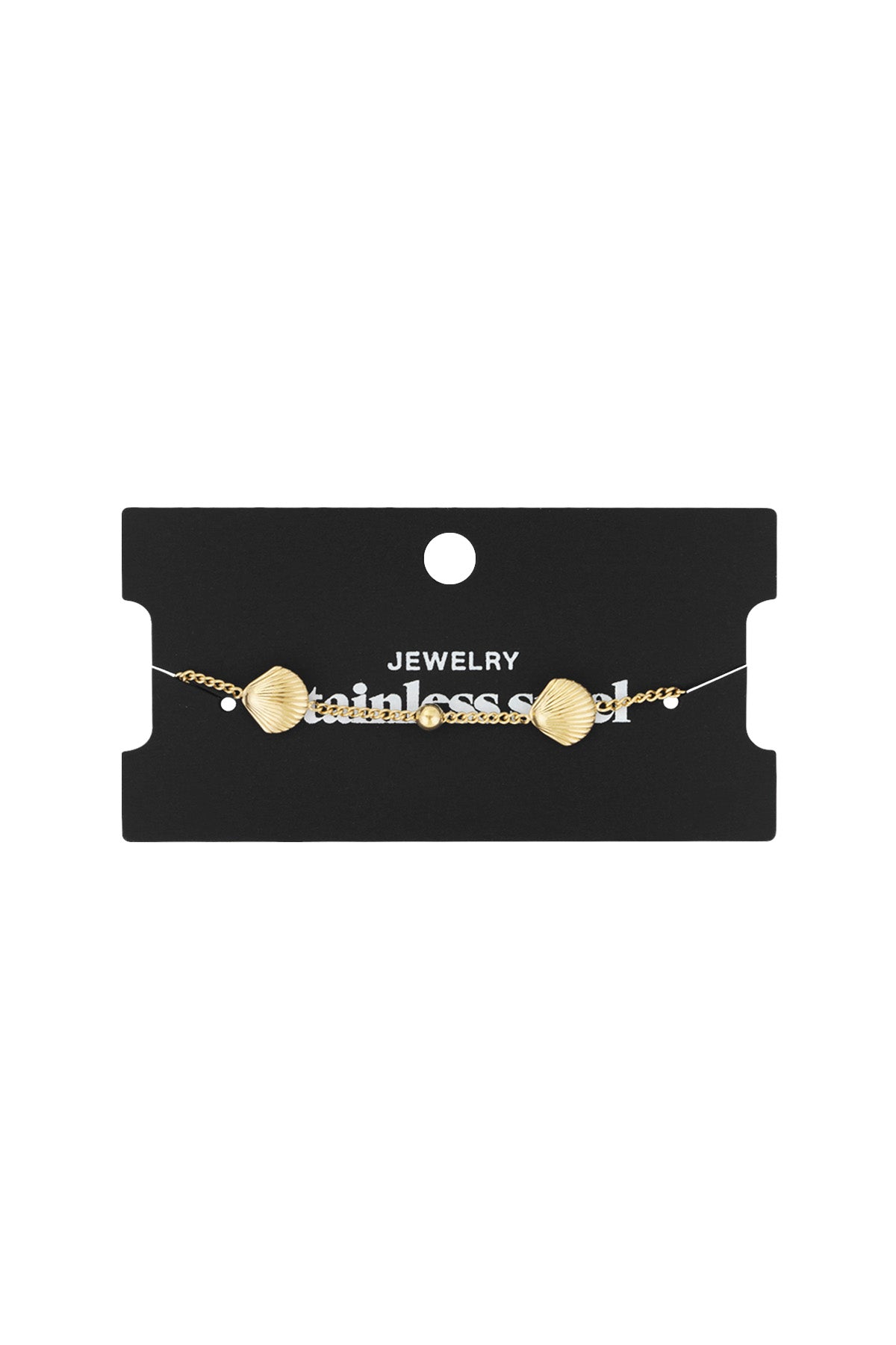 Women's Stainless Steel Charm Bracelet – Gold and Silver Tone – image 3