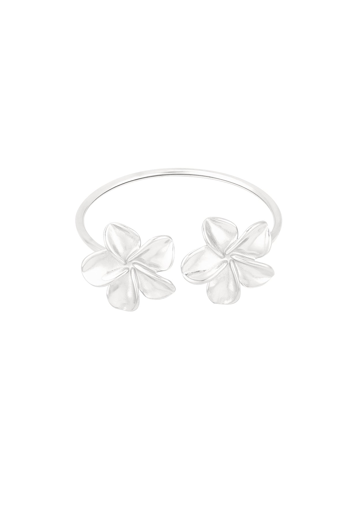 Bracelet jonc pour femme en acier inoxydable – doré et argenté