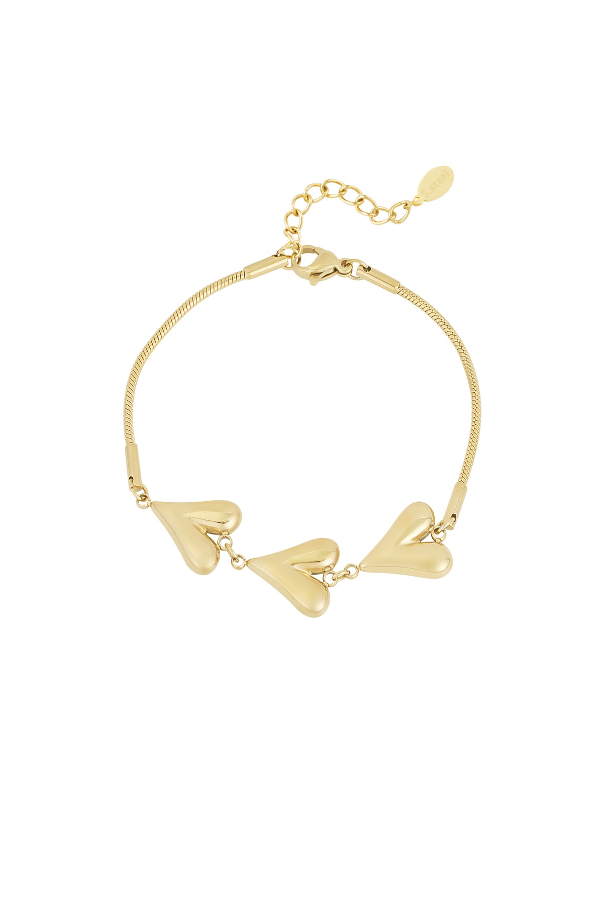 Women's Charm Bracelet Stainless Steel – Gold and Silver Tone