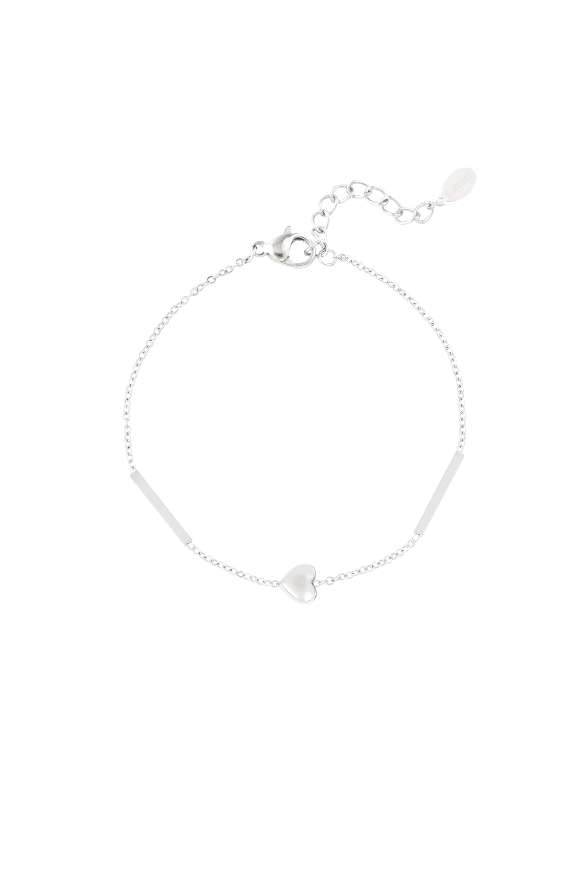 Bracelet à breloques pour femmes en acier inoxydable – doré et argenté