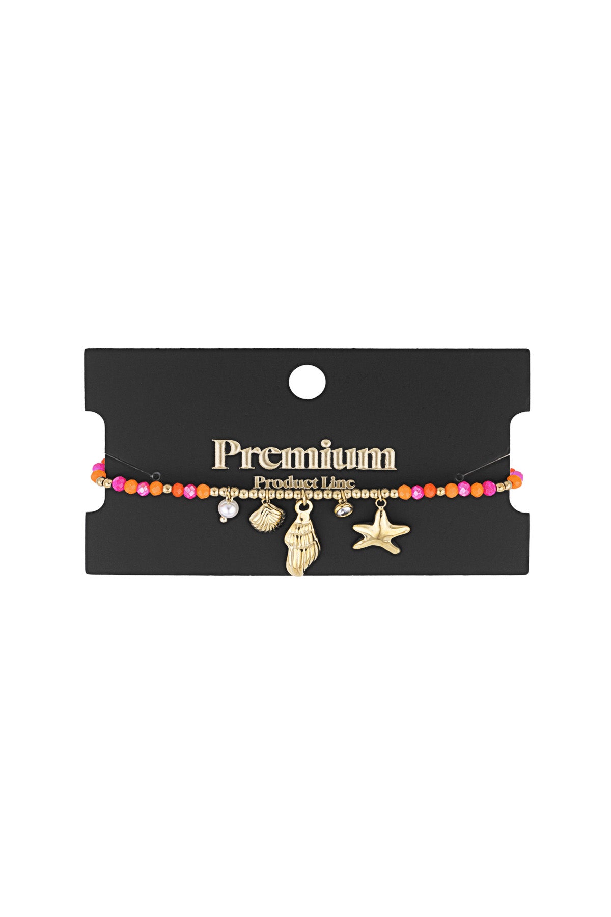 Women's 304 Stainless Steel Charm Bracelet – Gold Tone – image 3