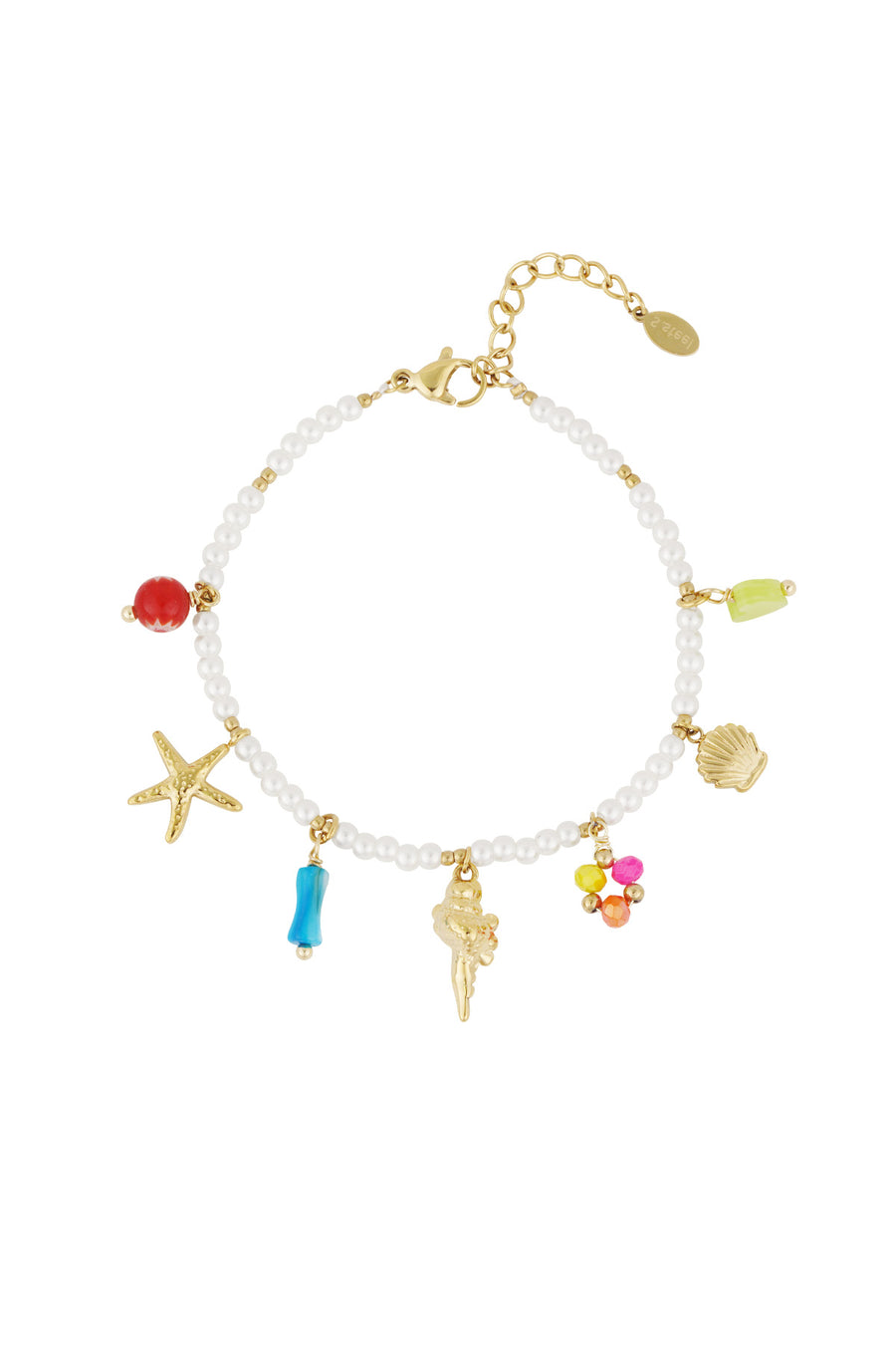 Bracelet de perles pour femmes en acier inoxydable 304
