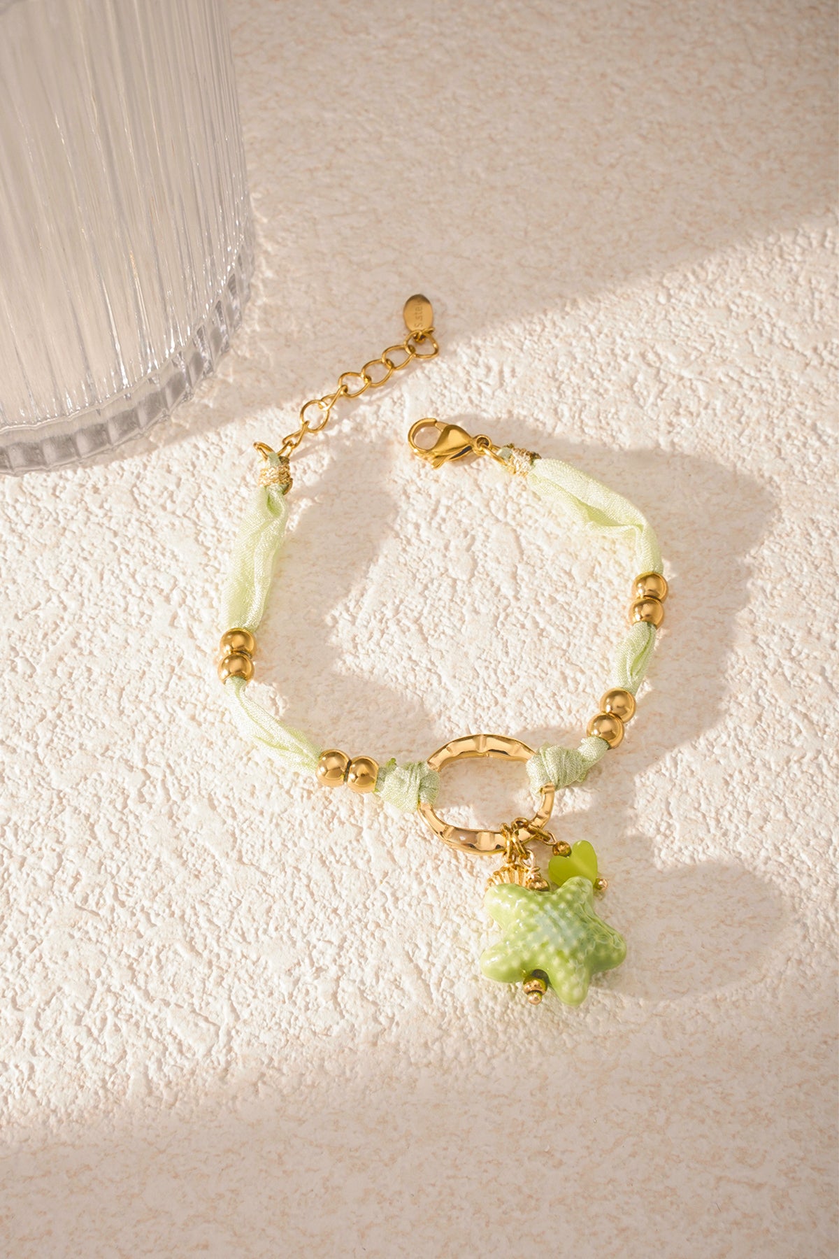 starry armband - groen & 
