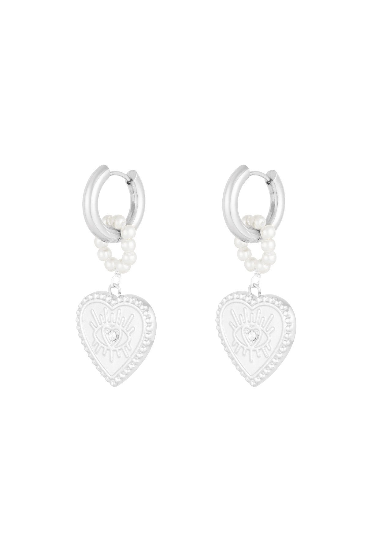 Boucles d'oreilles pendantes pour femmes en acier inoxydable 304 – couleur or et couleur argent