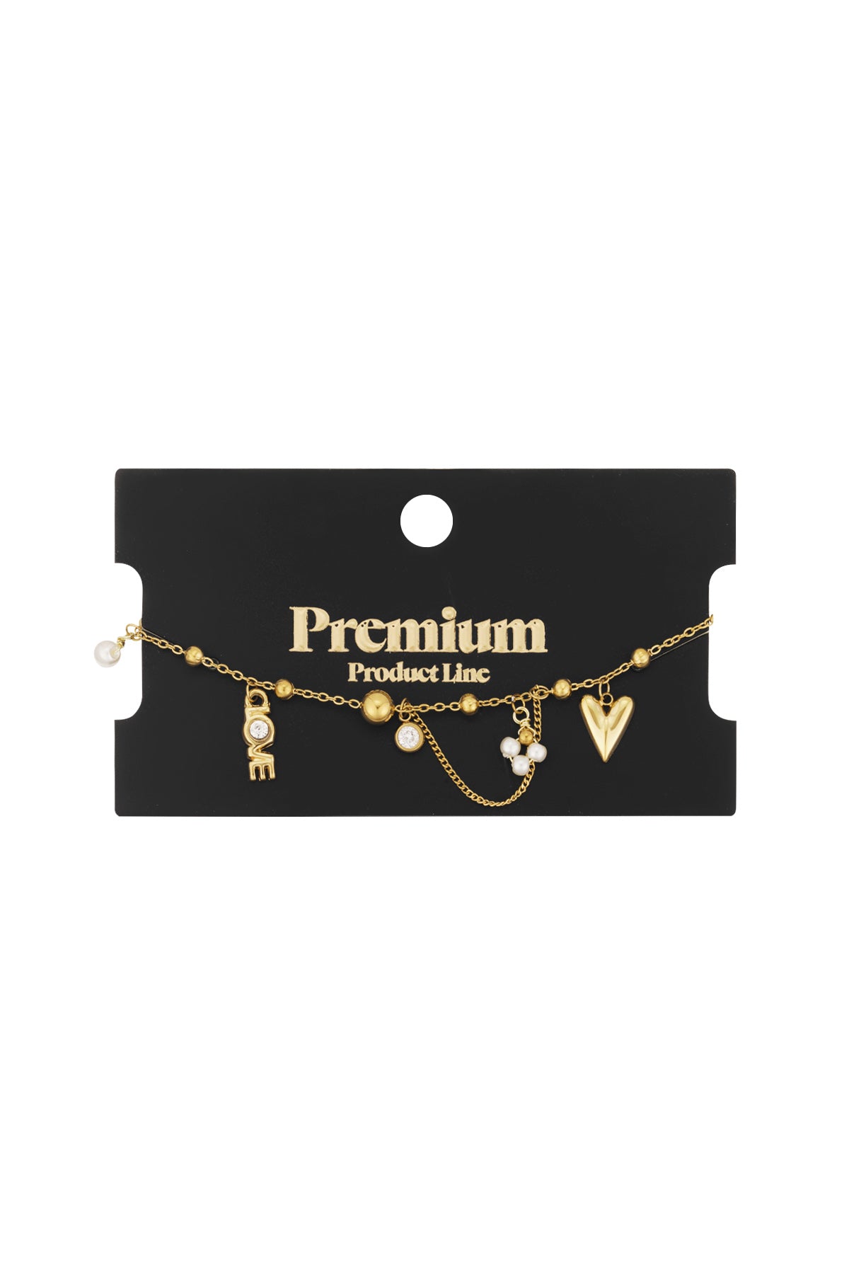304 Stainless Steel Charm Bracelet for Women - Gold and Silver Plated – image 3
