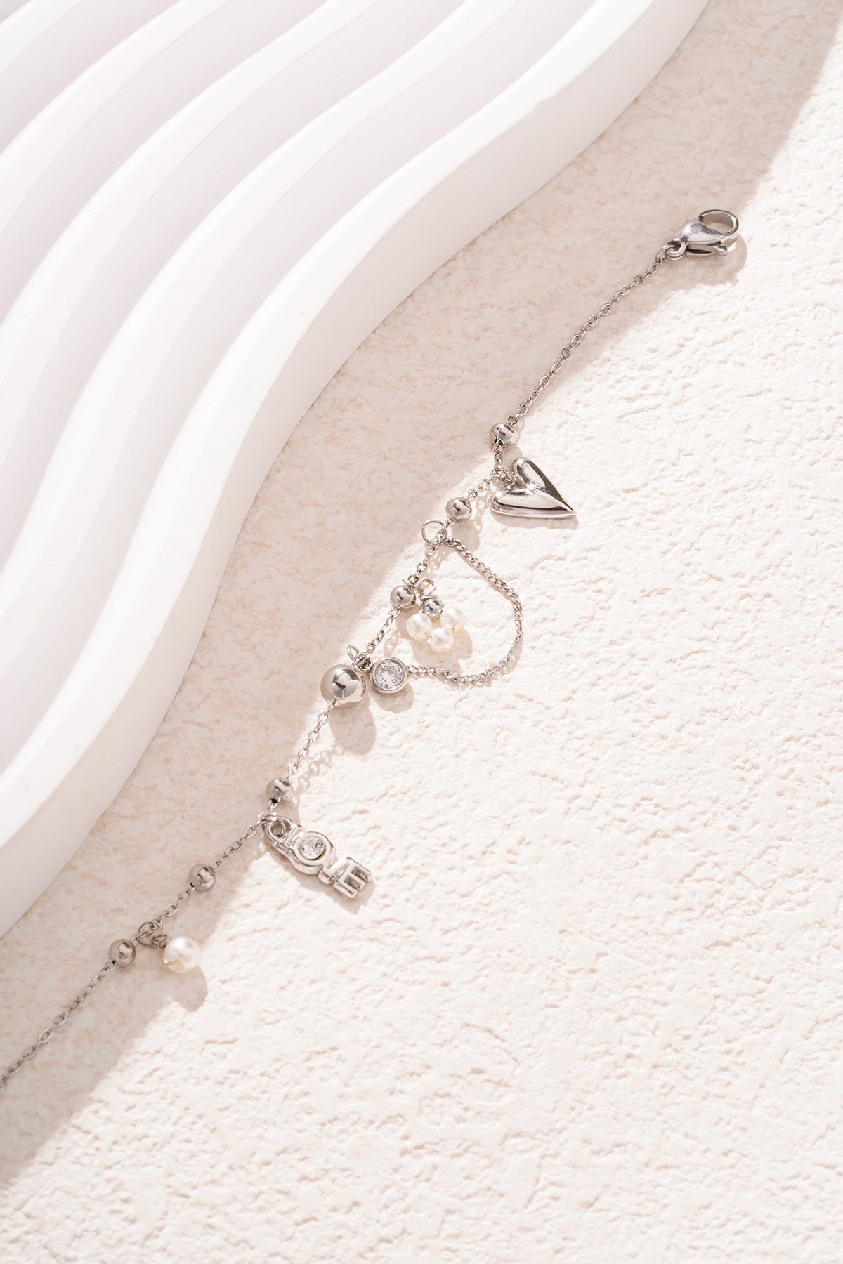 304 Stainless Steel Charm Bracelet for Women - Gold and Silver Plated – image 5
