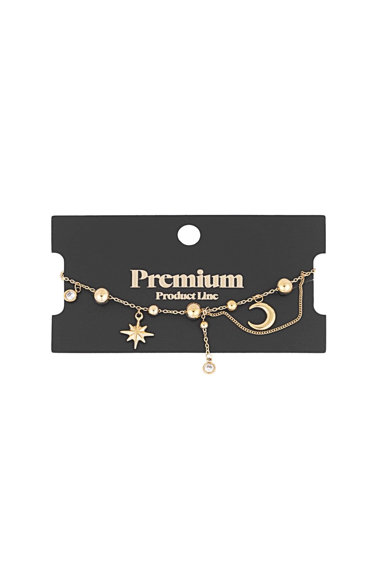 Women's Charm Bracelet Made of 304 Stainless Steel - Gold and Silver Tone – image 3
