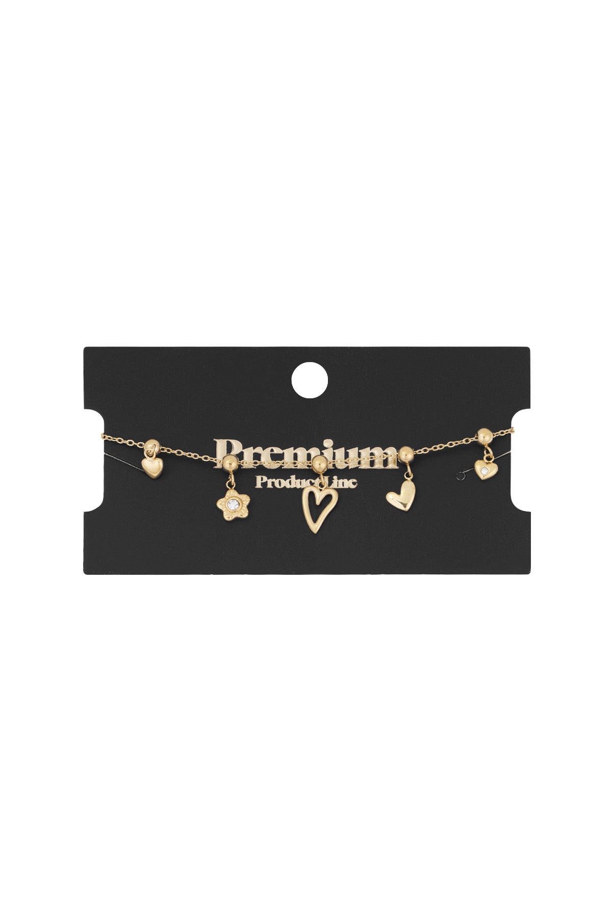 Charm Bracelet for Women Made of 304 Stainless Steel – Gold-Colored and Silver-Colored – image 3