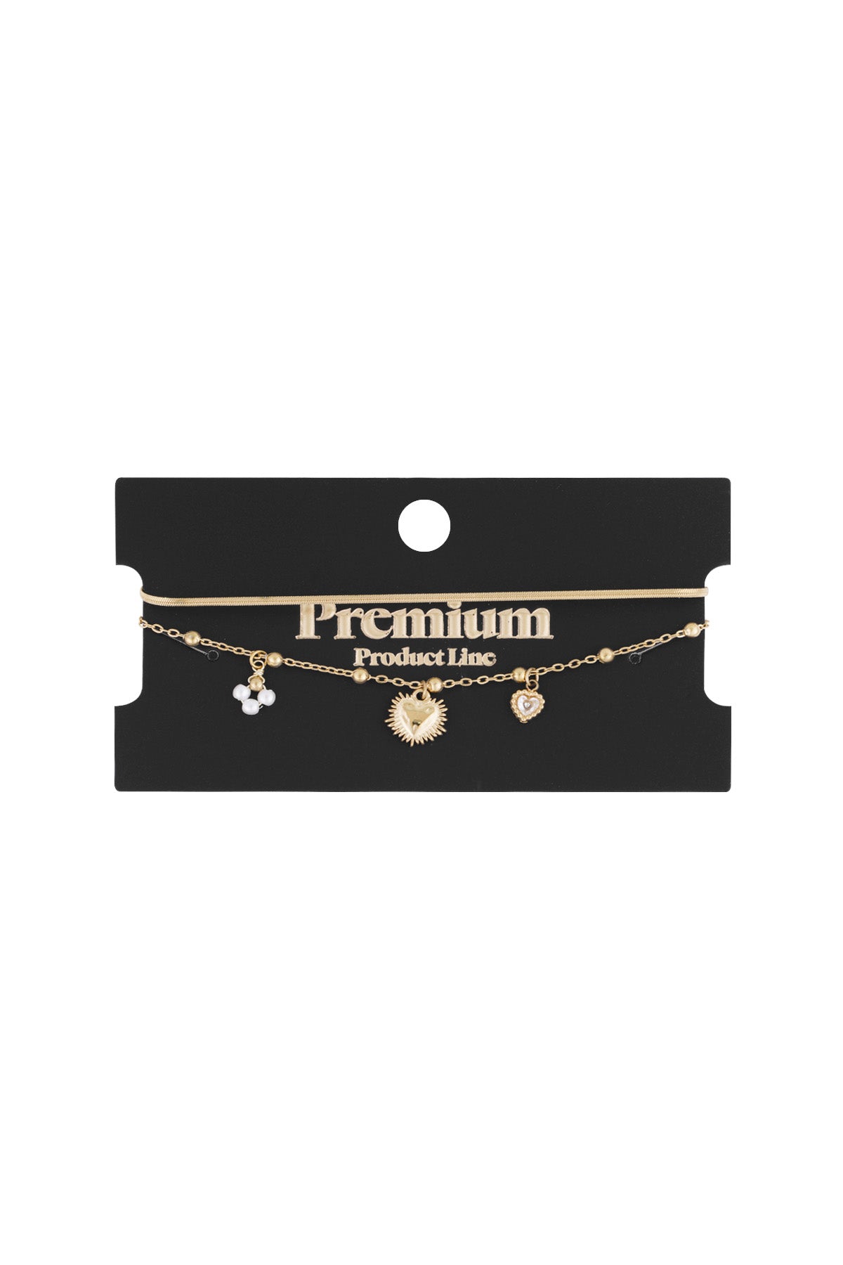 Women's Charm Bracelet Made of 304 Stainless Steel - Gold and Silver Tone – image 3