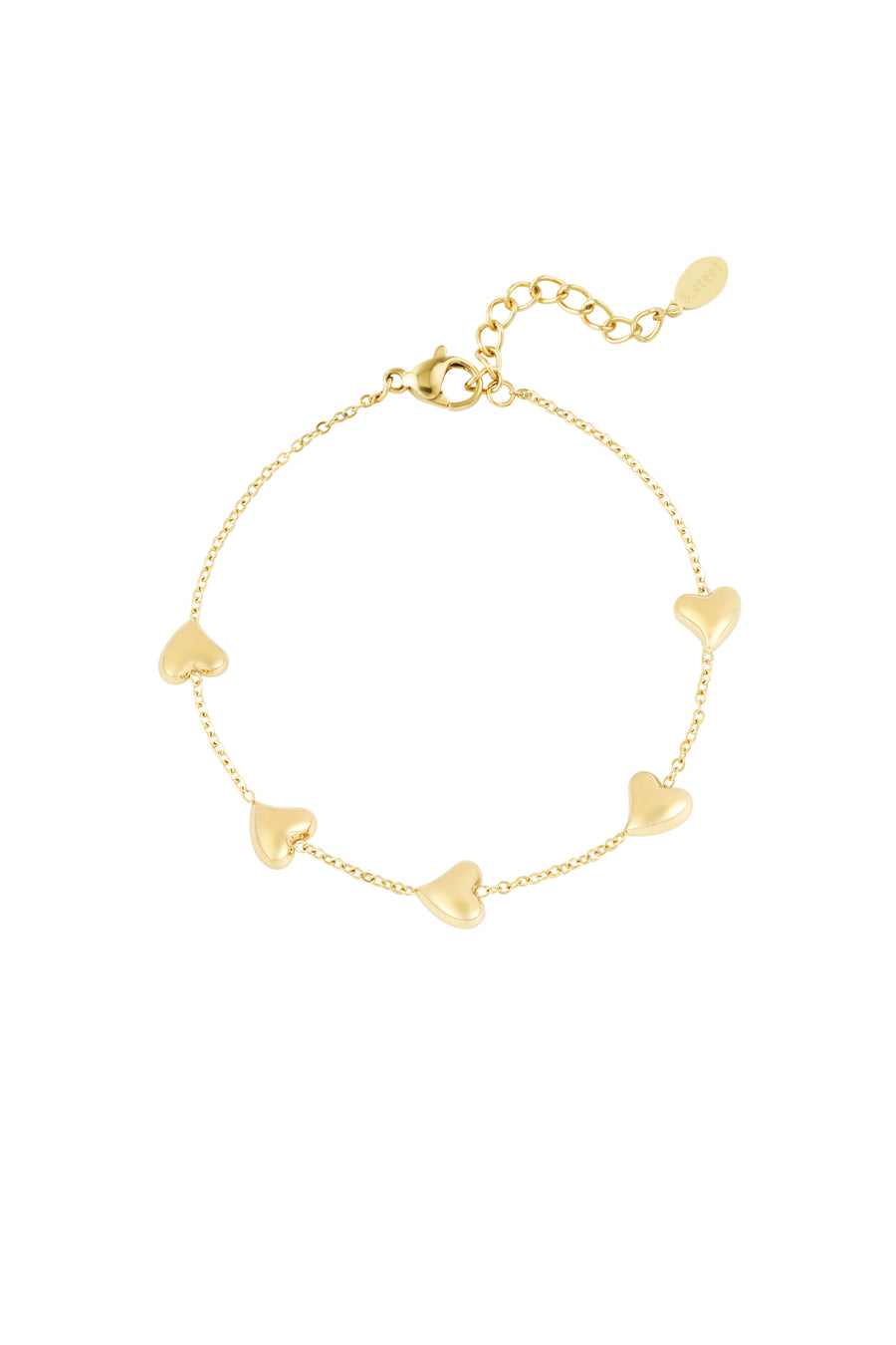 Bracelet à breloques pour femmes en acier inoxydable 304 – couleur or et couleur argent