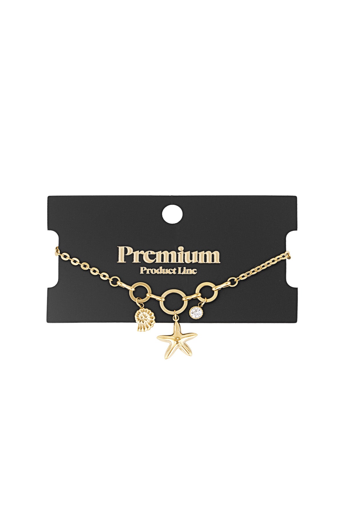 Women's Charm Bracelet Made of 304 Stainless Steel - Gold and Silver Tone – image 3