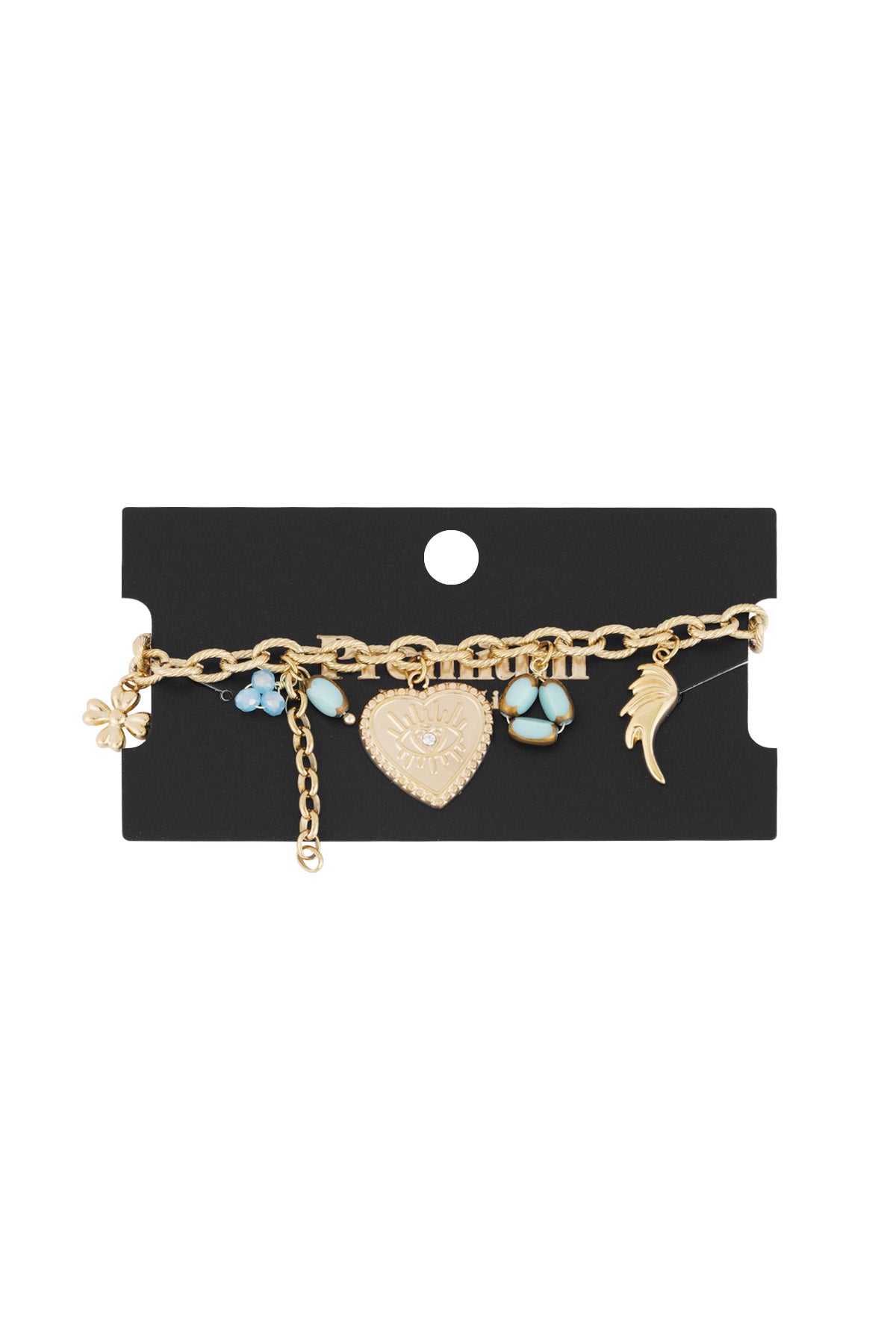 Charms Bracelet - Gold kleur