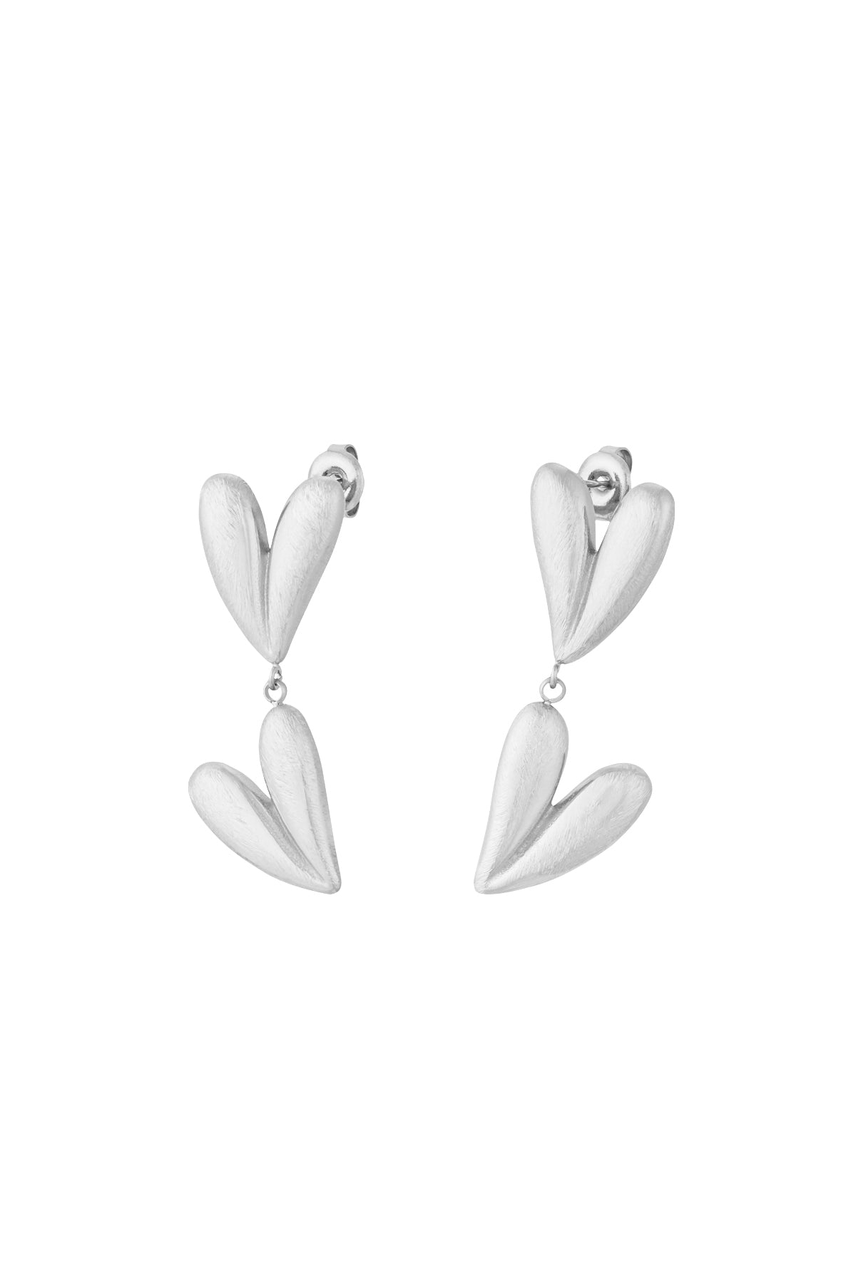 Boucles d'oreilles pendantes pour femmes en acier inoxydable 304 – couleur or et couleur argent