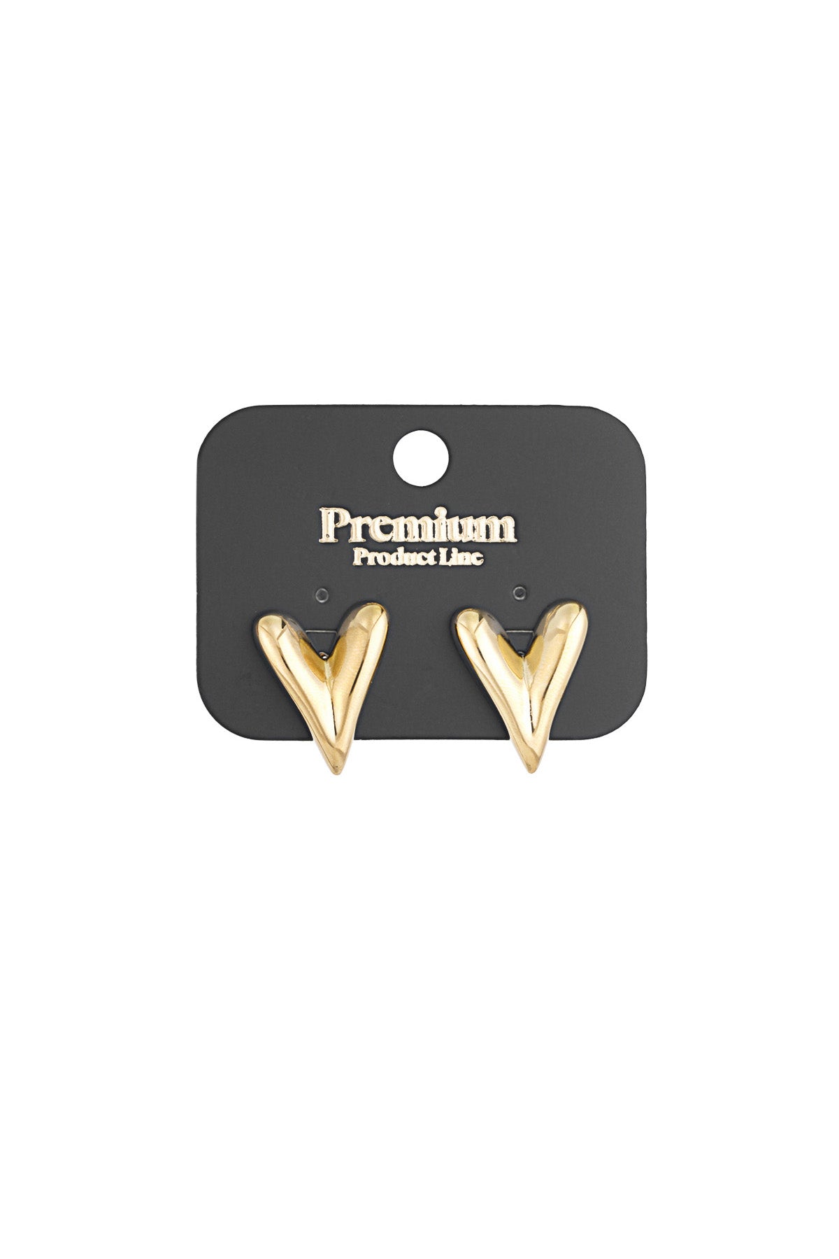 Women's Stud Earrings in 304 Stainless Steel – Gold-Toned and Silver-Toned – image 3