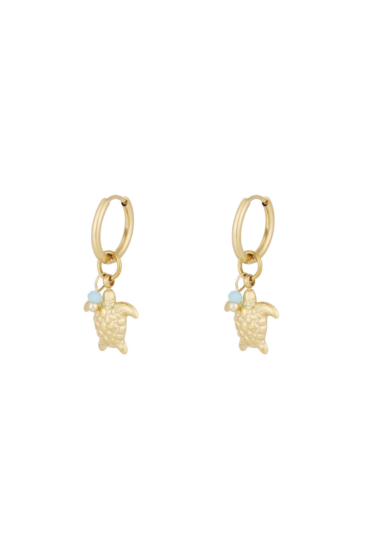 Boucles d'oreilles pendantes pour femmes en acier inoxydable 304 – dorées et argentées