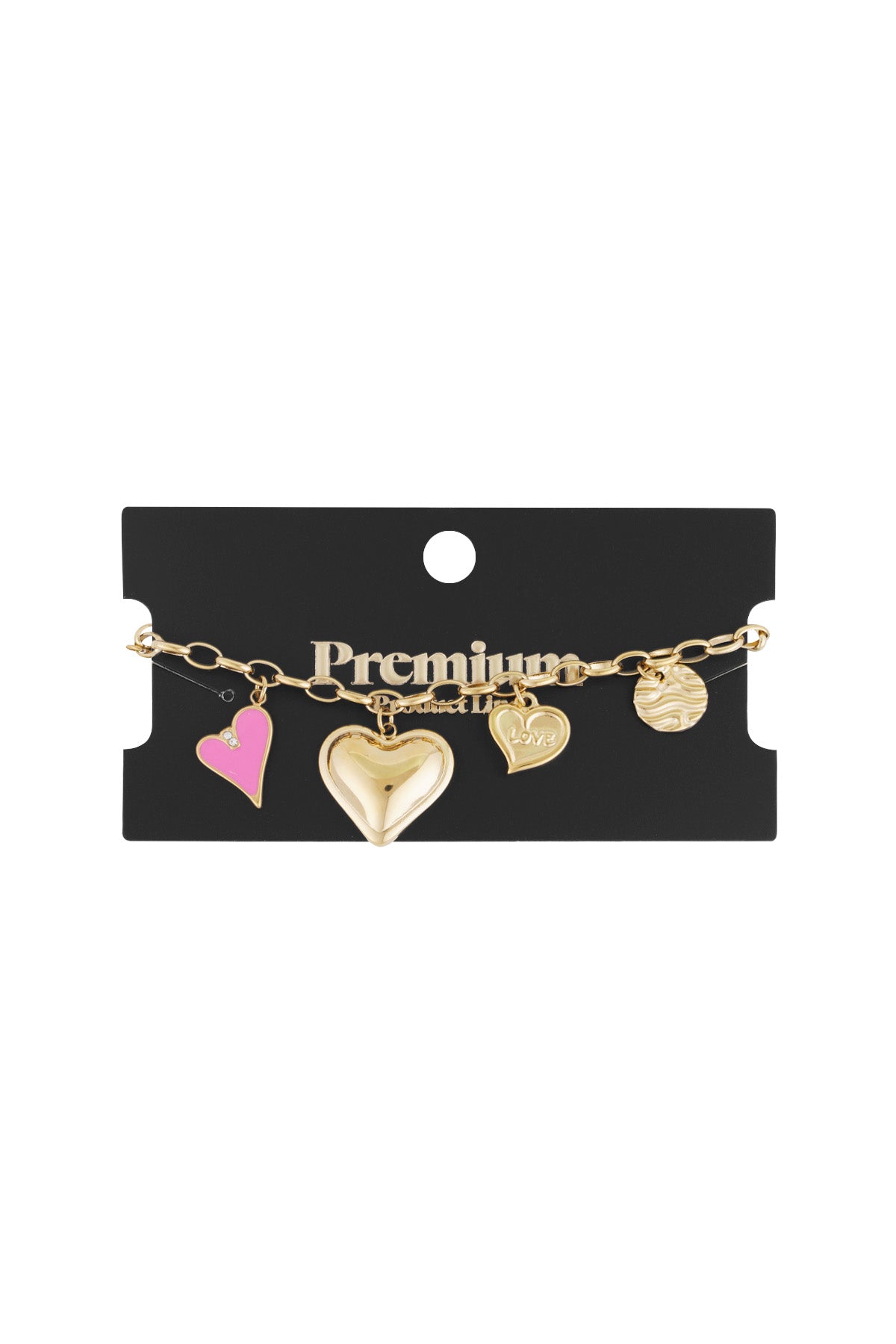 304 Stainless Steel Charm Bracelet for Women - Gold and Silver Tone – image 3