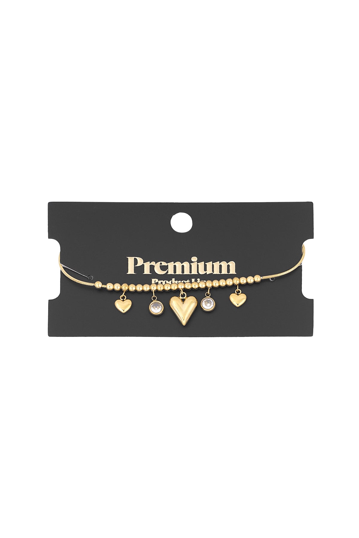 Bracelet à breloques pour femmes en acier inoxydable 304 – couleur or et couleur argent – photo 3