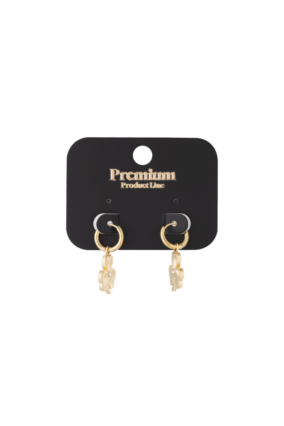 Boucles d'oreilles pendantes pour femmes en acier inoxydable 304 – dorées et argentées – photo 3