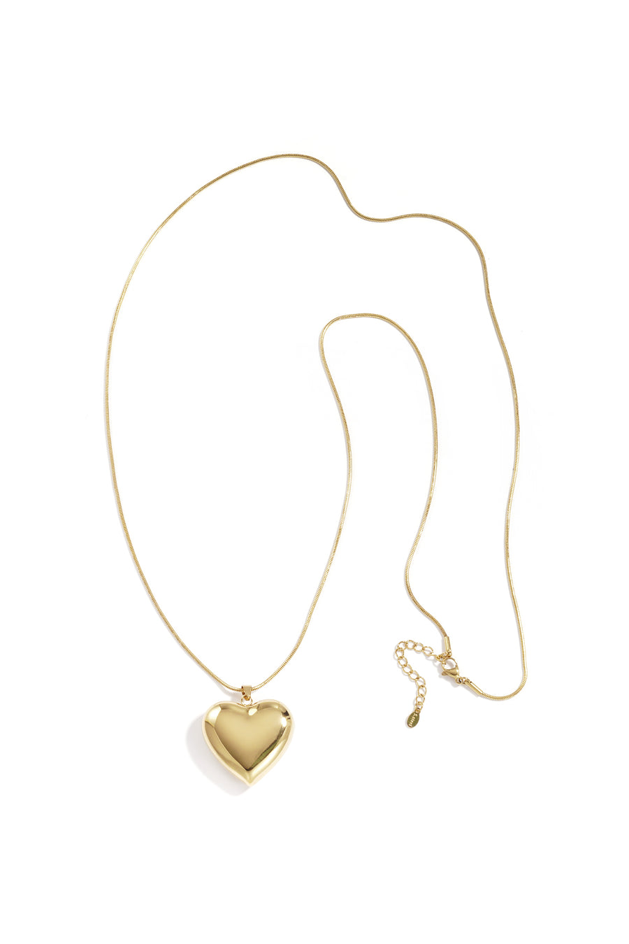 Ketting met hangend hart middellang