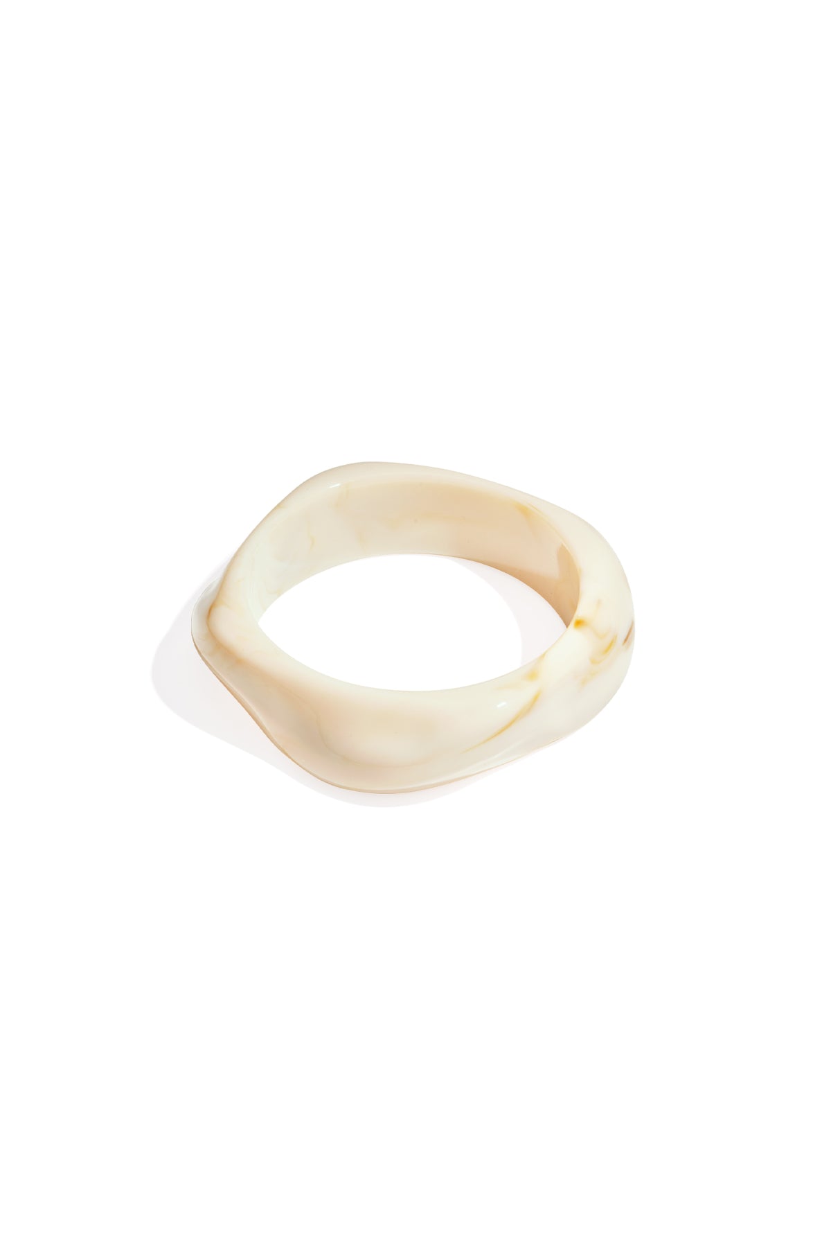 Bracelet jonc pour femmes en acrylique avec motif uni – plusieurs coloris – photo 11