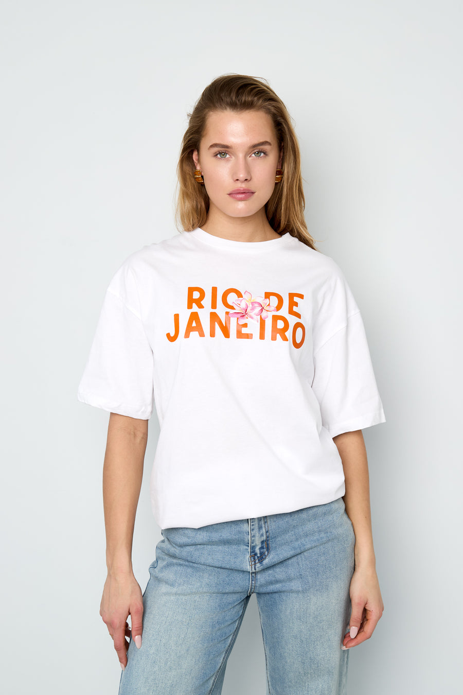 Dames Rio de Janeiro T-shirt van katoen – productfoto 2