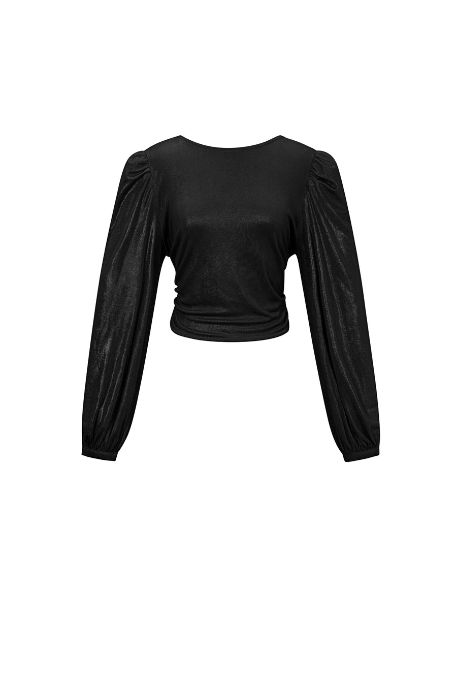 Dames gebreide top van polyester met lange mouwen