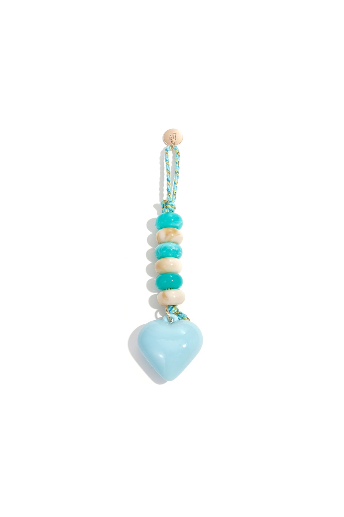 Tasbedeltjes in hartvorm, casual, acryl, dagelijkse accessoires