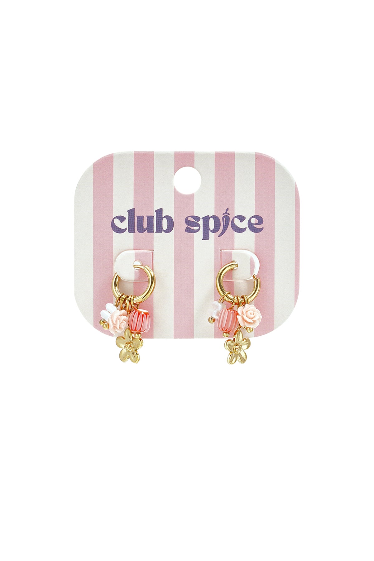 Boucles d'oreilles pendantes pour femmes en acier inoxydable, émail, corail, coquillage, ABS avec motif floral – photo 3