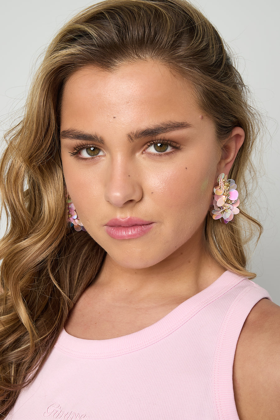 Boucles d'oreilles pendantes organiques en cuivre pour femmes – plusieurs couleurs