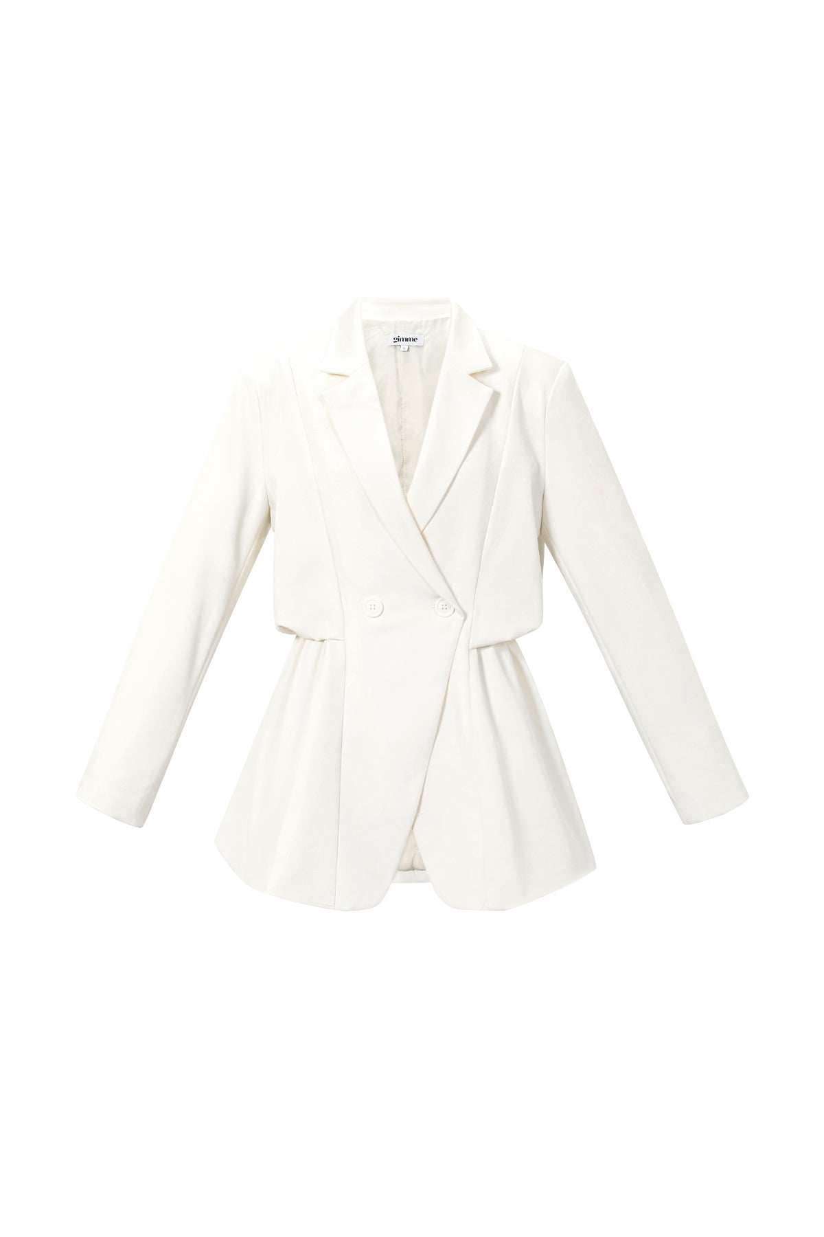 Dames getailleerde blazer van polyester in drie kleuren