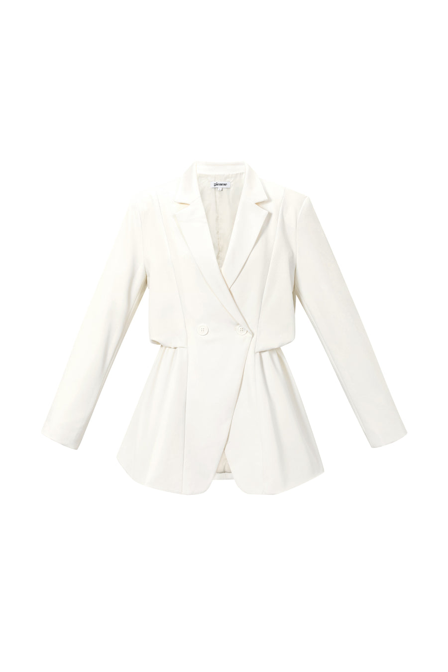 Dames getailleerde blazer van polyester in drie kleuren