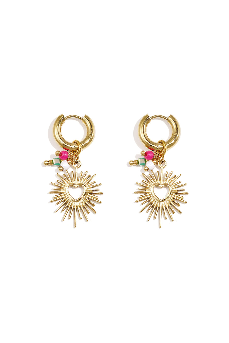 Boucles d'oreilles pendantes pour femmes en acier inoxydable, verre, cristal, hématite, cuivre