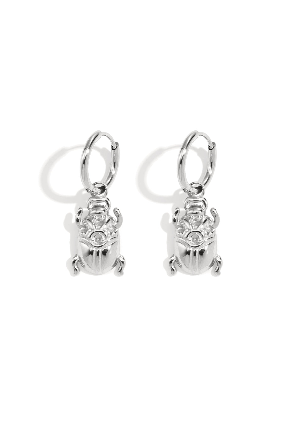 Boucles d'oreilles pendantes pour femmes en acier inoxydable 304 motif animal – Doré