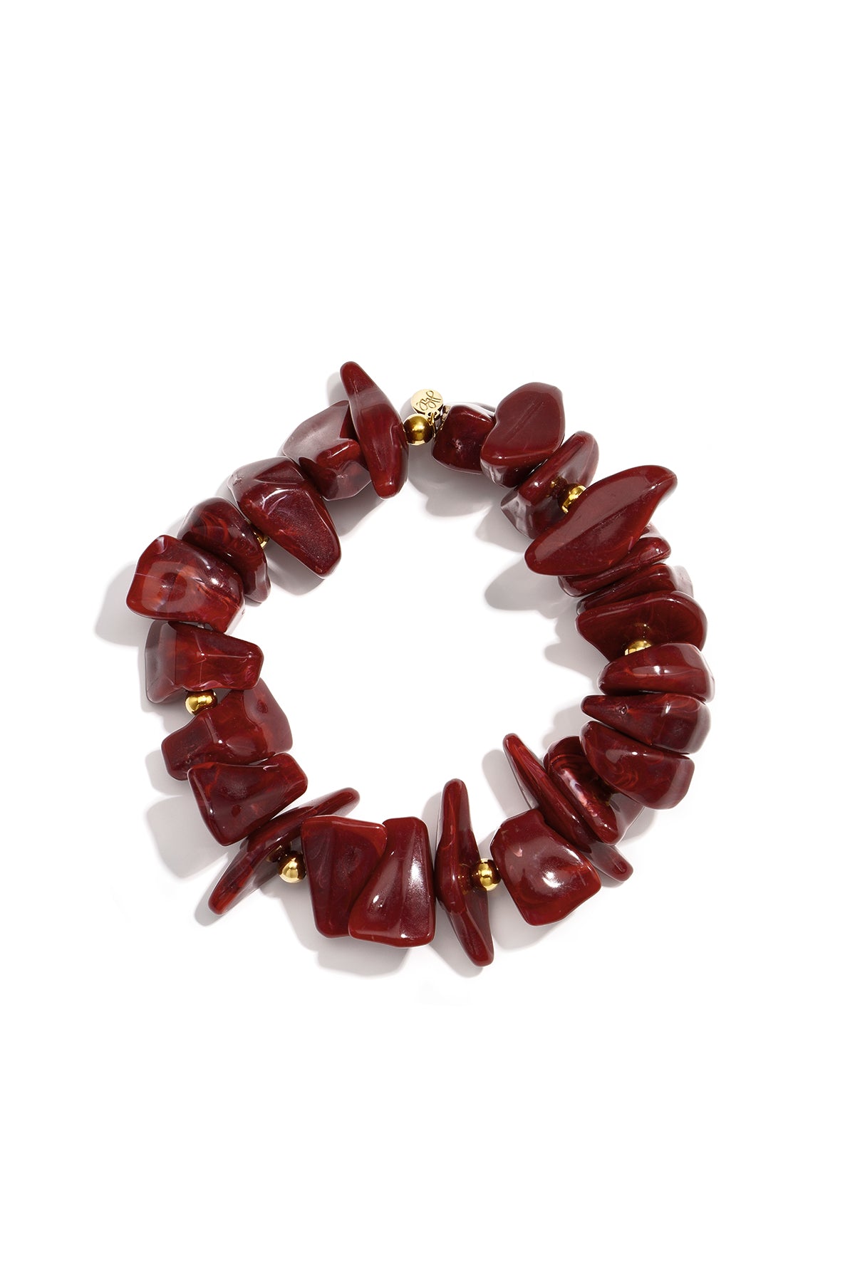 Beaded bracelet for women made of acrylic, stainless steel - multiple colors – image 9