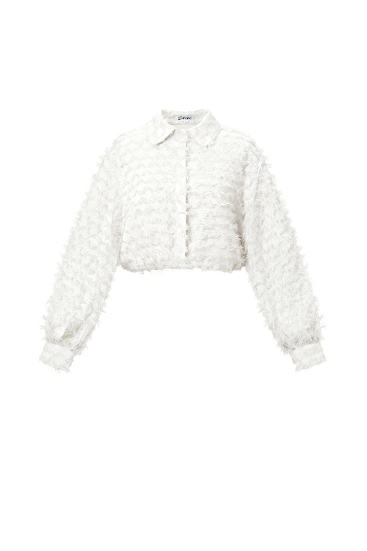 Dames Alexis top van polyester in wit of roze – productfoto 8