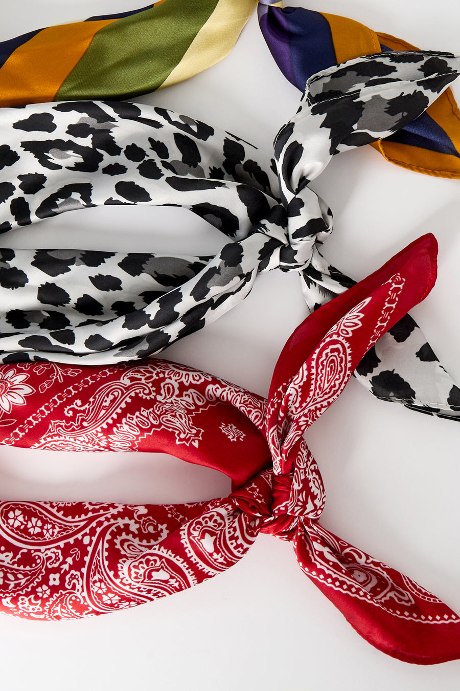 Écharpe d'été pour femmes 100 % polyester à motif floral – rouge