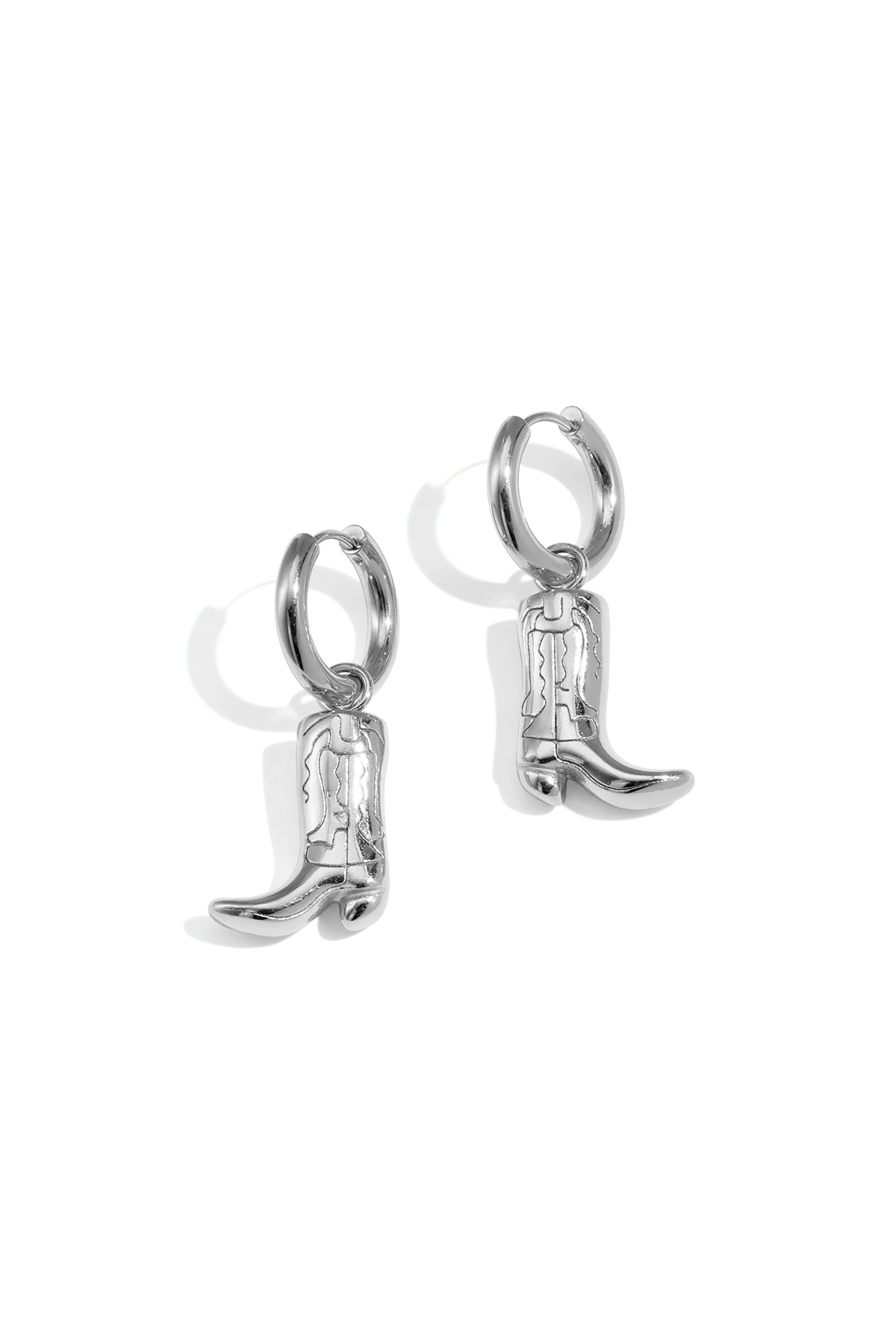 Boucles d'oreilles pendantes pour femmes en acier inoxydable 304 – dorées et argentées