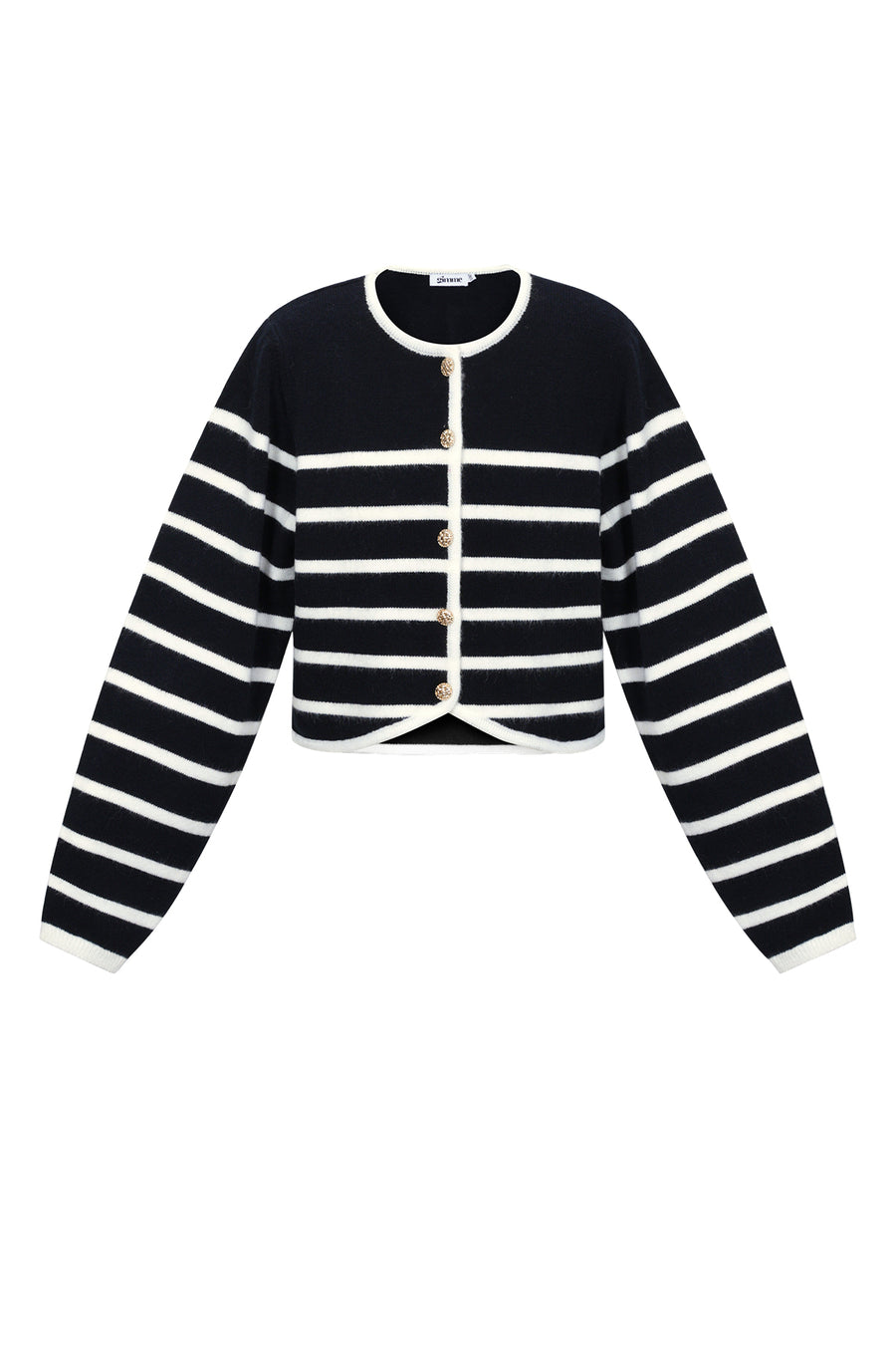 Dames Loving Stripe gebreide trui in drie kleuren