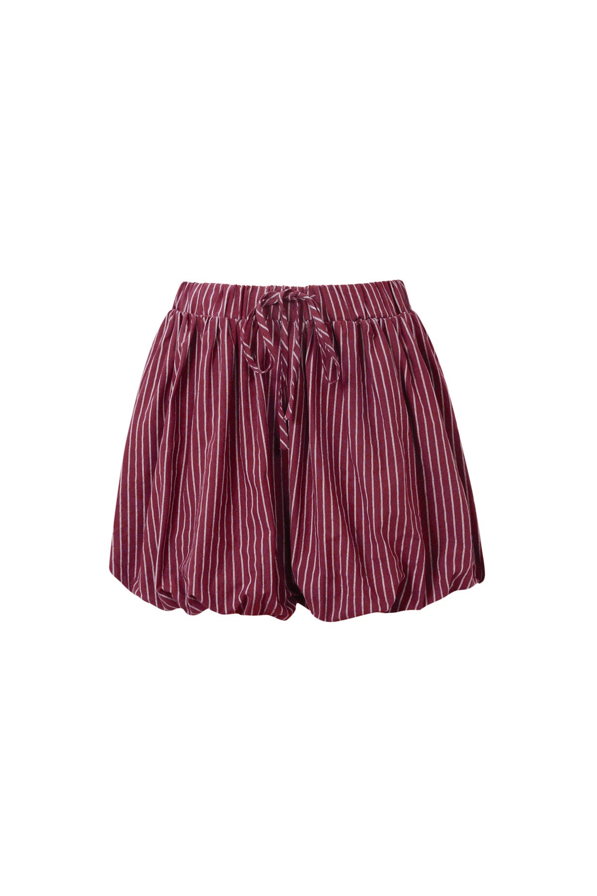 Short pour femme à rayures